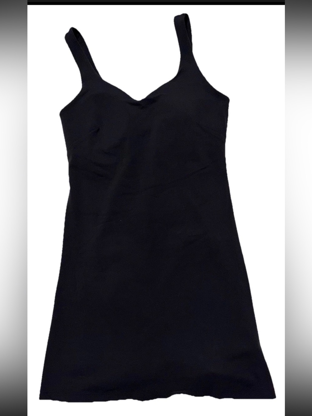 LULULEMON*NWT*ALIGN DRESS*SIZE 10*BLACK*LINED W/ POCKET SHORT*SHELF BRA $148